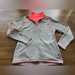 Antigua 1/4 Zip Sweatshirt - Size Large